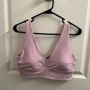 SOLD - NWOT Align V-Neck Bra C/D (Pink Peony)